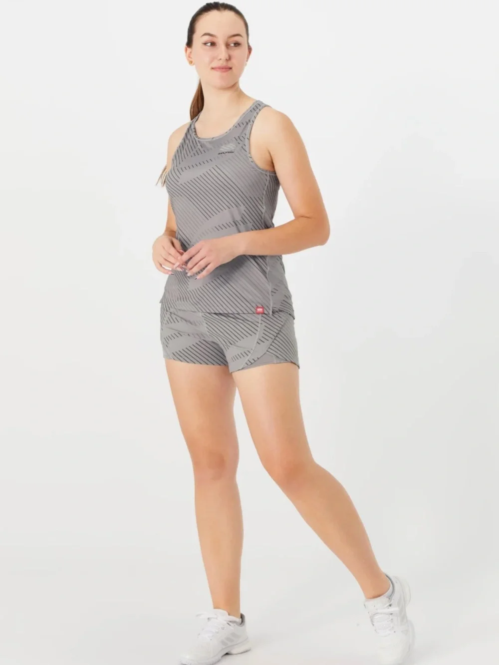 Selkirk Women's Shorts Size L Pro Line Performance Zince Grey Pickleball Tennis